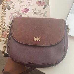 Michael Kors Burgundy CrossBody Bag